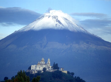 Como un volcán